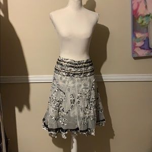 BASIL & MAUDE BY ANTHROPOLOGIE UNIQUE SKIRT